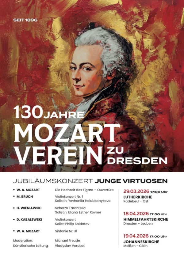 130 Jahre Mozart-Verein zu Dresden
